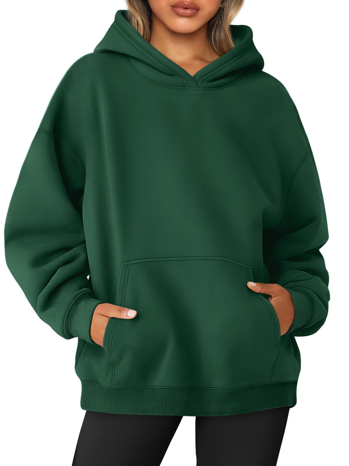 AUTOMET Womens Oversized Sweatshirts Fleece Hoodies Long Sleeve Shirts Pullover Fall Outfits 2025 with Pocket