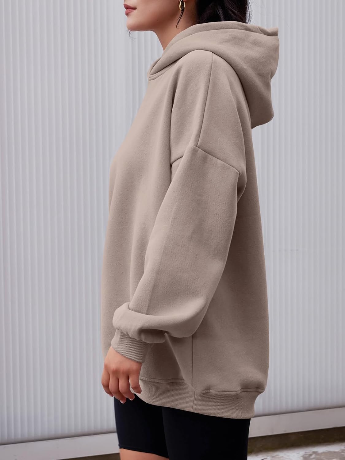 AUTOMET Womens Oversized Hoodies Fleece Sweatshirts Hooded Pullover 2024 Fashion Fall Clothes Trendy Outfits Winter Sweater