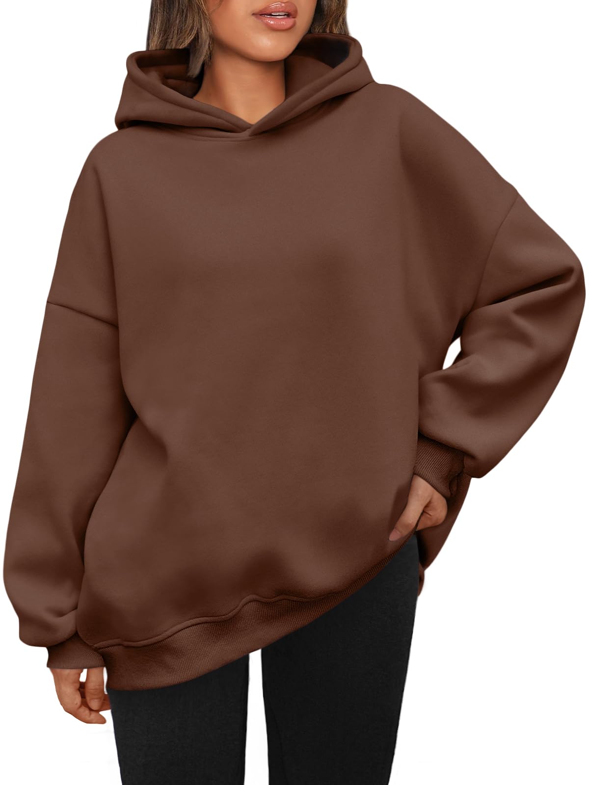 AUTOMET Womens Oversized Hoodies Fleece Sweatshirts Hooded Pullover 2024 Fashion Fall Clothes Trendy Outfits Winter Sweater