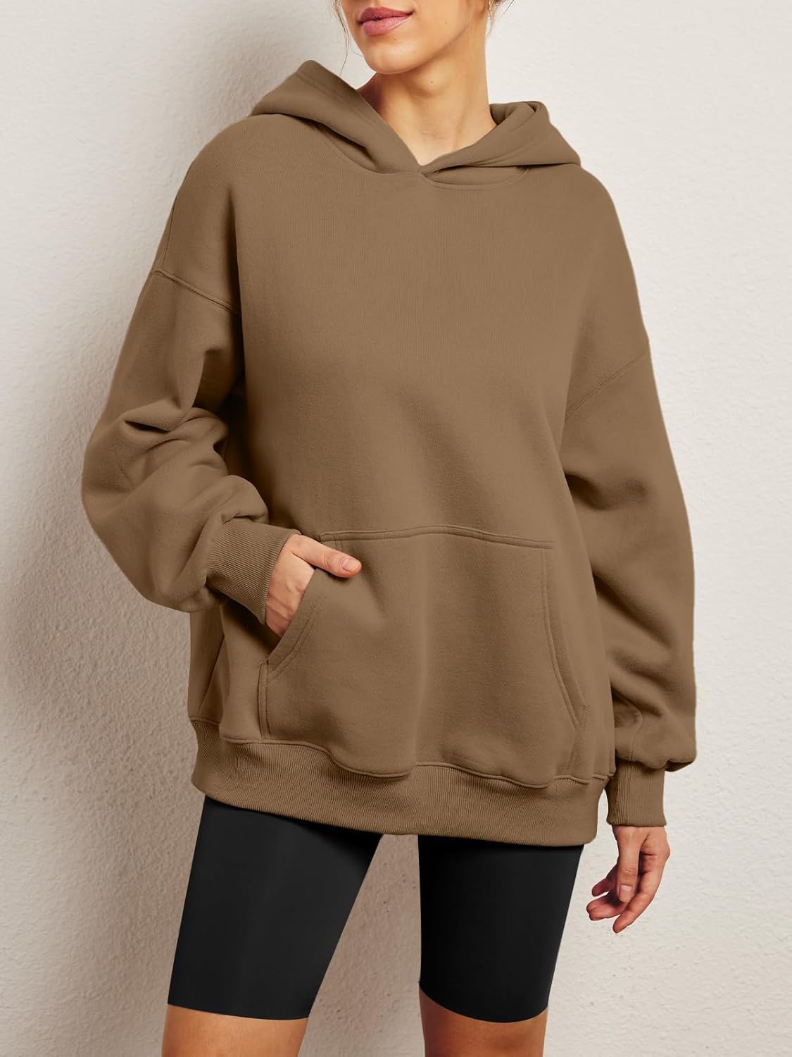 AUTOMET Womens Oversized Sweatshirts Fleece Hoodies Long Sleeve Shirts Pullover Fall Outfits 2025 with Pocket