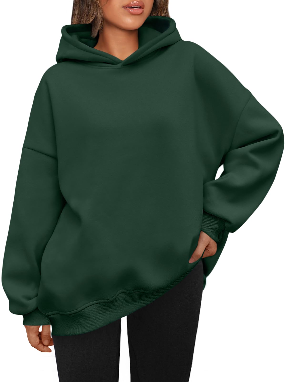 AUTOMET Womens Oversized Hoodies Fleece Sweatshirts Hooded Pullover 2024 Fashion Fall Clothes Trendy Outfits Winter Sweater