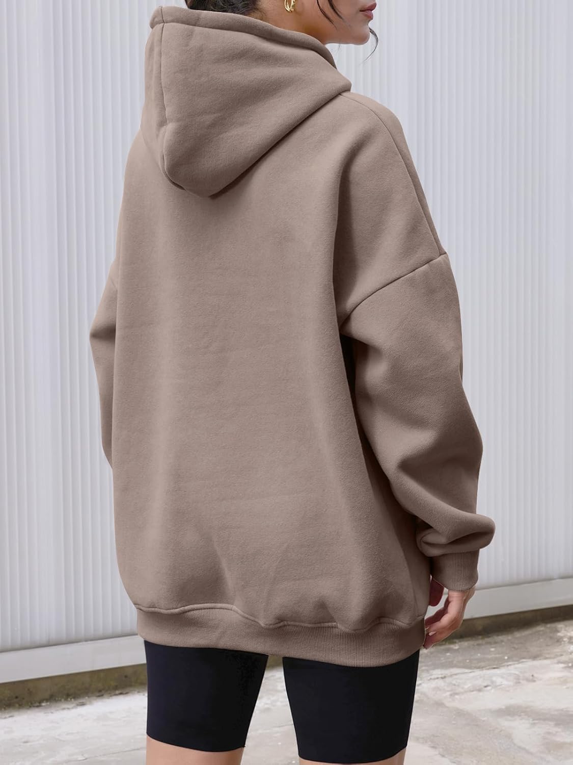 AUTOMET Womens Oversized Hoodies Fleece Sweatshirts Hooded Pullover 2024 Fashion Fall Clothes Trendy Outfits Winter Sweater