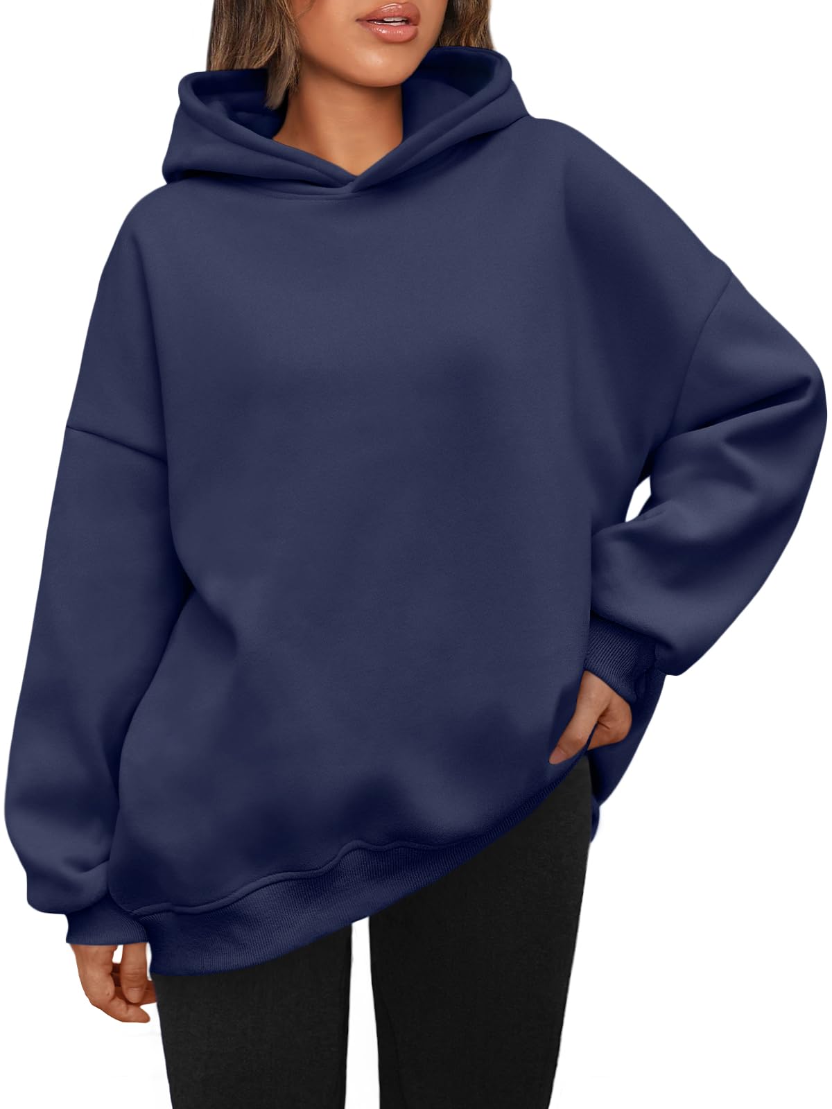 AUTOMET Womens Oversized Hoodies Fleece Sweatshirts Hooded Pullover 2024 Fashion Fall Clothes Trendy Outfits Winter Sweater
