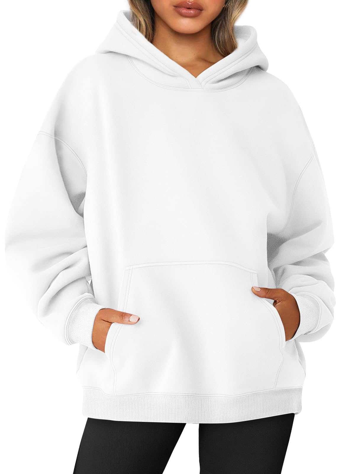 AUTOMET Womens Oversized Sweatshirts Fleece Hoodies Long Sleeve Shirts Pullover Fall Outfits 2025 with Pocket