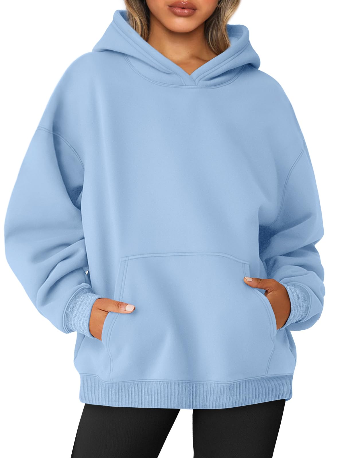 AUTOMET Womens Oversized Sweatshirts Fleece Hoodies Long Sleeve Shirts Pullover Fall Outfits 2025 with Pocket