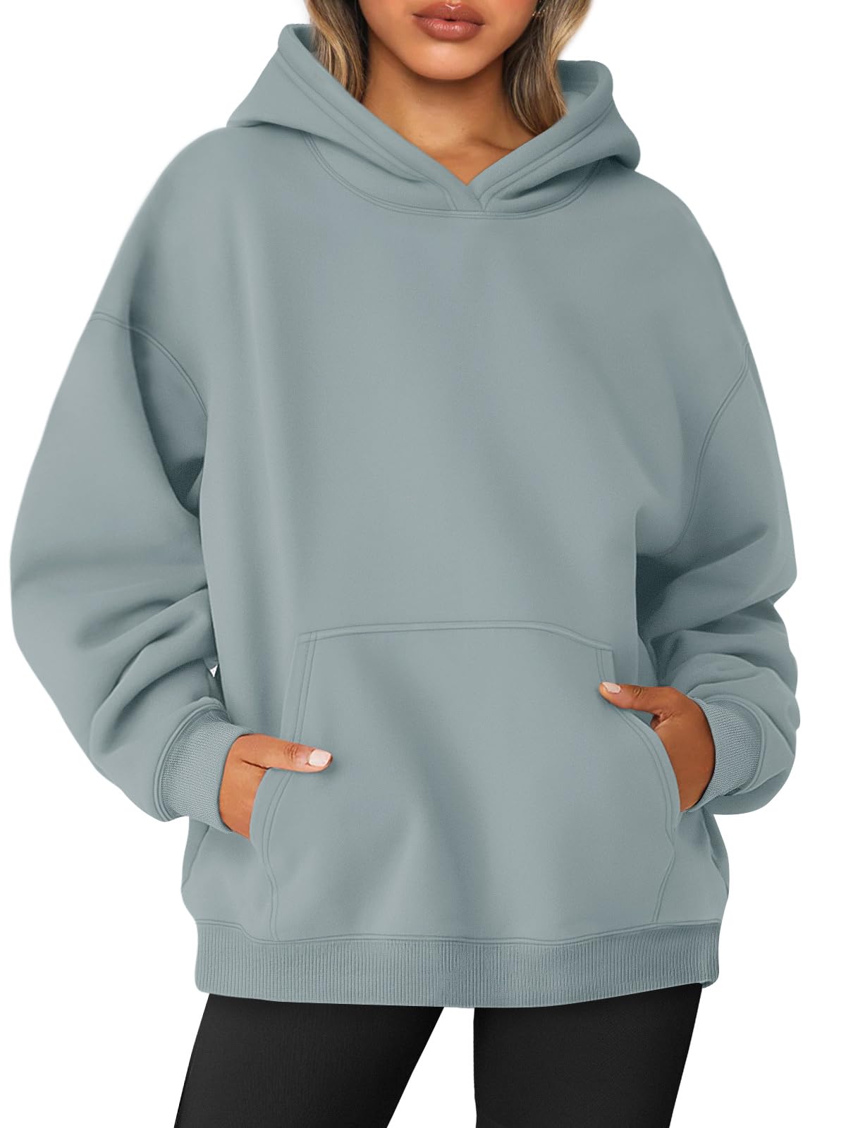 AUTOMET Womens Oversized Sweatshirts Fleece Hoodies Long Sleeve Shirts Pullover Fall Outfits 2025 with Pocket