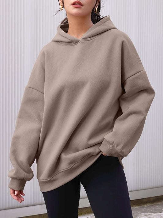 AUTOMET Womens Oversized Hoodies Fleece Sweatshirts Hooded Pullover 2024 Fashion Fall Clothes Trendy Outfits Winter Sweater