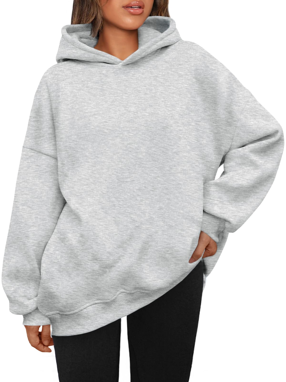 AUTOMET Womens Oversized Hoodies Fleece Sweatshirts Hooded Pullover 2024 Fashion Fall Clothes Trendy Outfits Winter Sweater